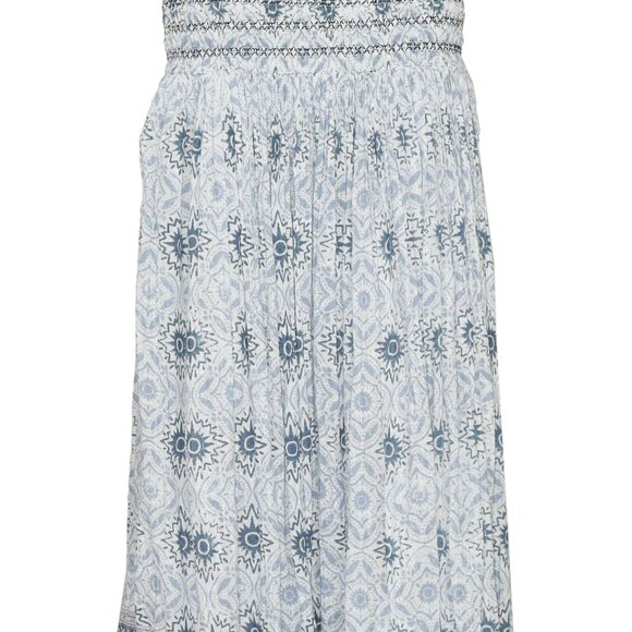 Free People Fp One Ravenna Printed Convertible Maxi Skirt Dress S - Picture 9 of 12